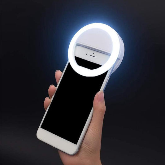 GlowSnap - Compact Ring Light for Perfect Selfies