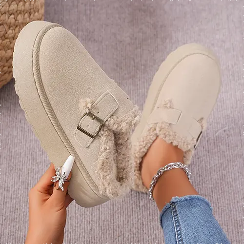 Ultra-Comfortable Plush Slippers for Women