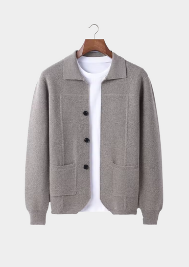 DAVY - Button-Up Wool Shirt