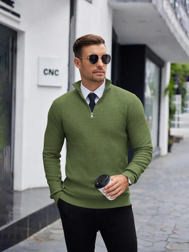 Jayden | Trendy Men's Zip-Up Sweater