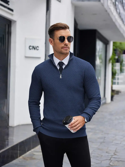 Jayden | Trendy Men's Zip-Up Sweater