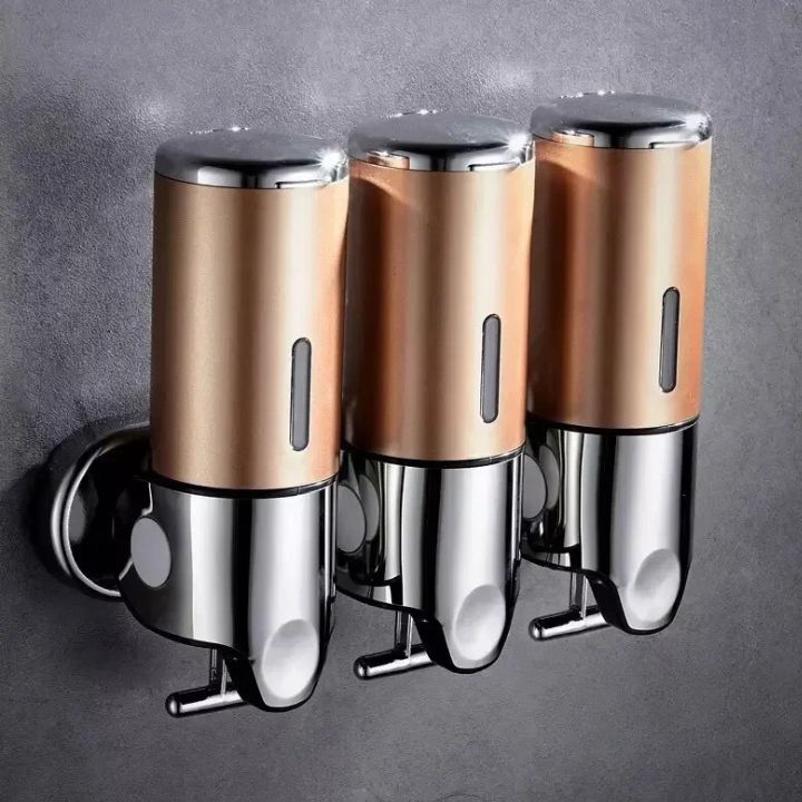 GlitzyLather | Stylish Wall-Mounted Soap Dispensers - Premium Bathroom Essentials