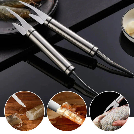 Easy Shrimp Sheller