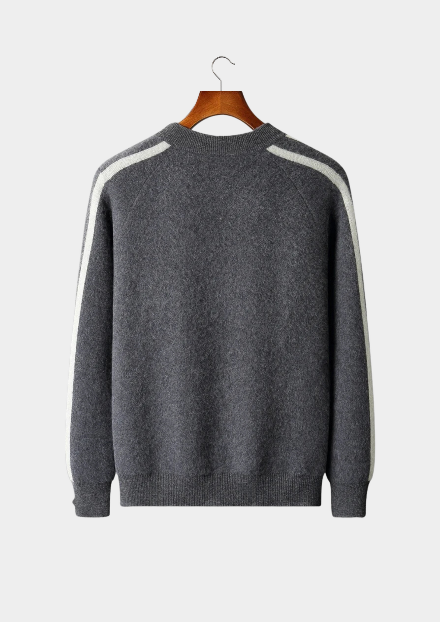 LIVAA Striped Wool Cardigan