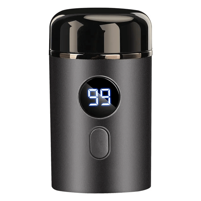 Compact Waterproof Electric Shaver — Portable Grooming Tool with 15 Blades