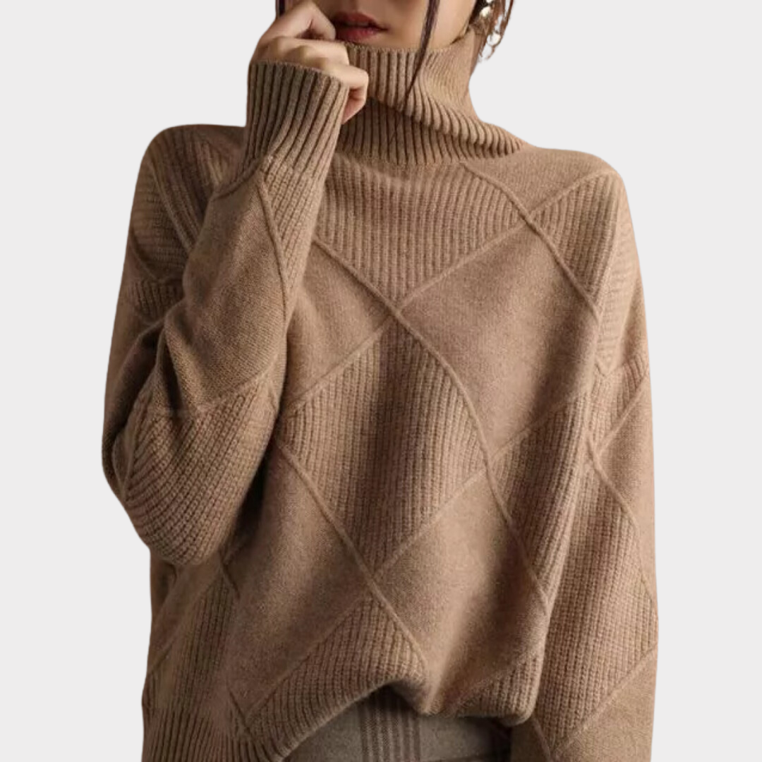AIYANNA - Women's Cozy Winter Knit Sweater