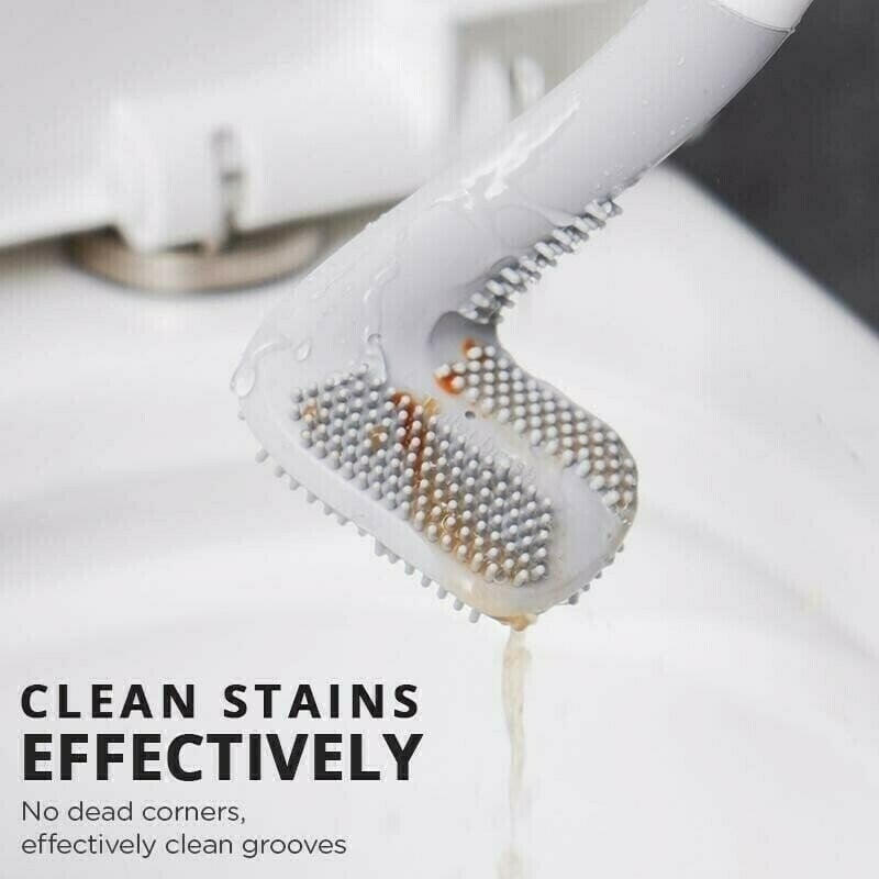 Extended Toilet Brush – Eliminate Dirty Corners Effortlessly