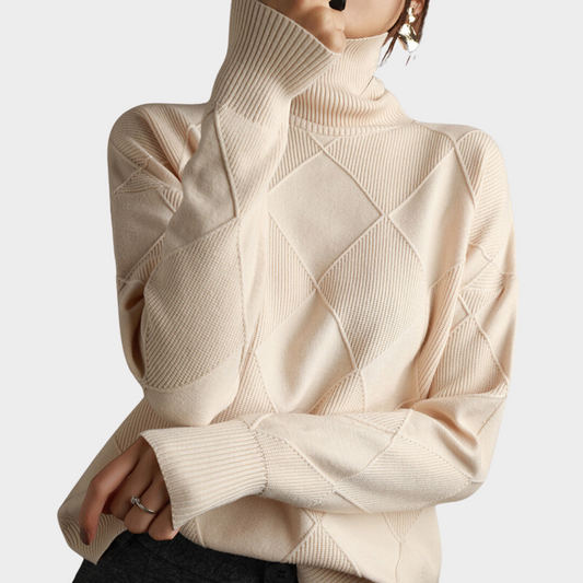 AIYANNA - Women's Cozy Winter Knit Sweater