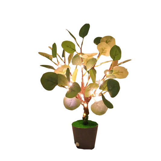 Adjustable Christmas Branch with Sparkling Night Light