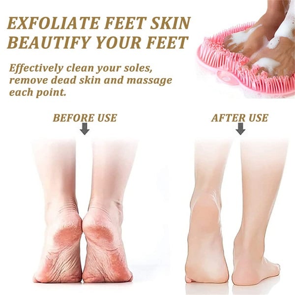 Buy One, Get One FREE | Shower Mat for Foot and Back Massage - Cleans, Soothes, and Refreshes!