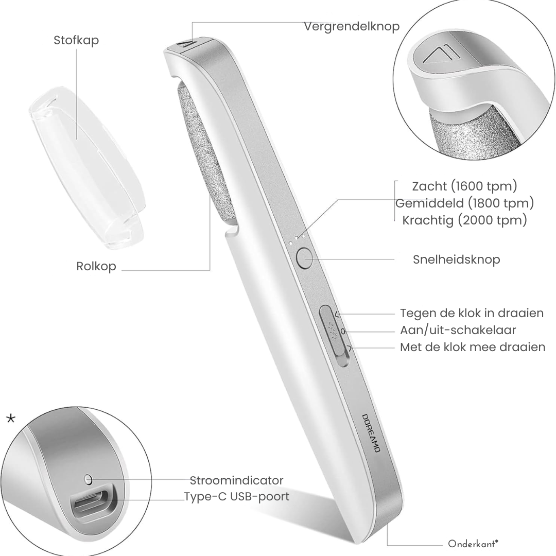 Effortless Electric Callus Remover – Achieve Soft Feet with Ease