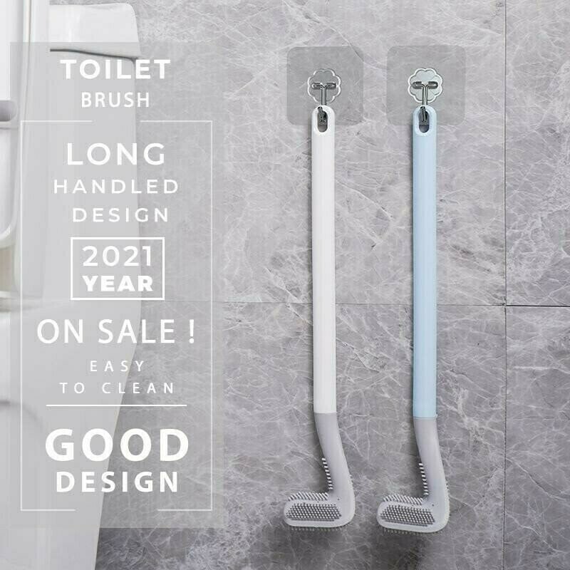 Extended Toilet Brush – Eliminate Dirty Corners Effortlessly