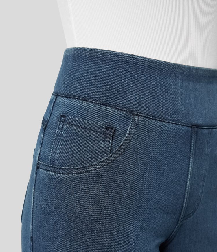 LIVAA | Women's High-Waisted Elastic Trousers