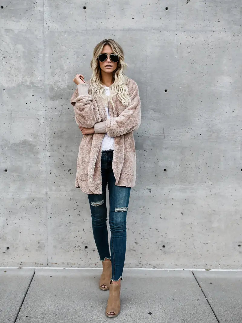 Comfortable Quilted Hooded Jacket