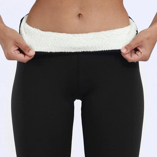SOLINA - Women's Fleece Leggings for Winter