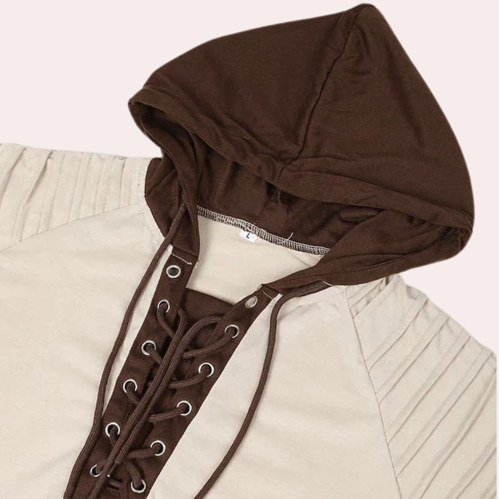 TOBIAS - Men's Adjustable Drawstring Hoodie