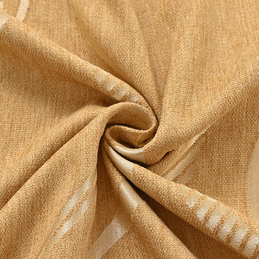 Elegant Floral Patterned Modern Chenille Curtains