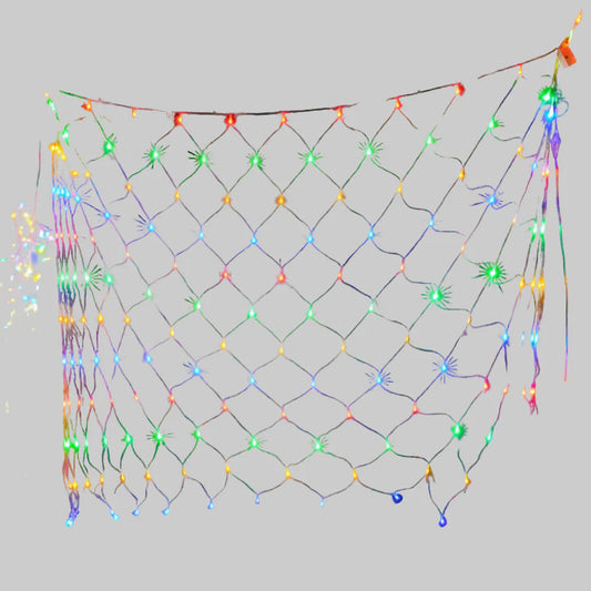 Elegant LED Outdoor Lighting with Net Design