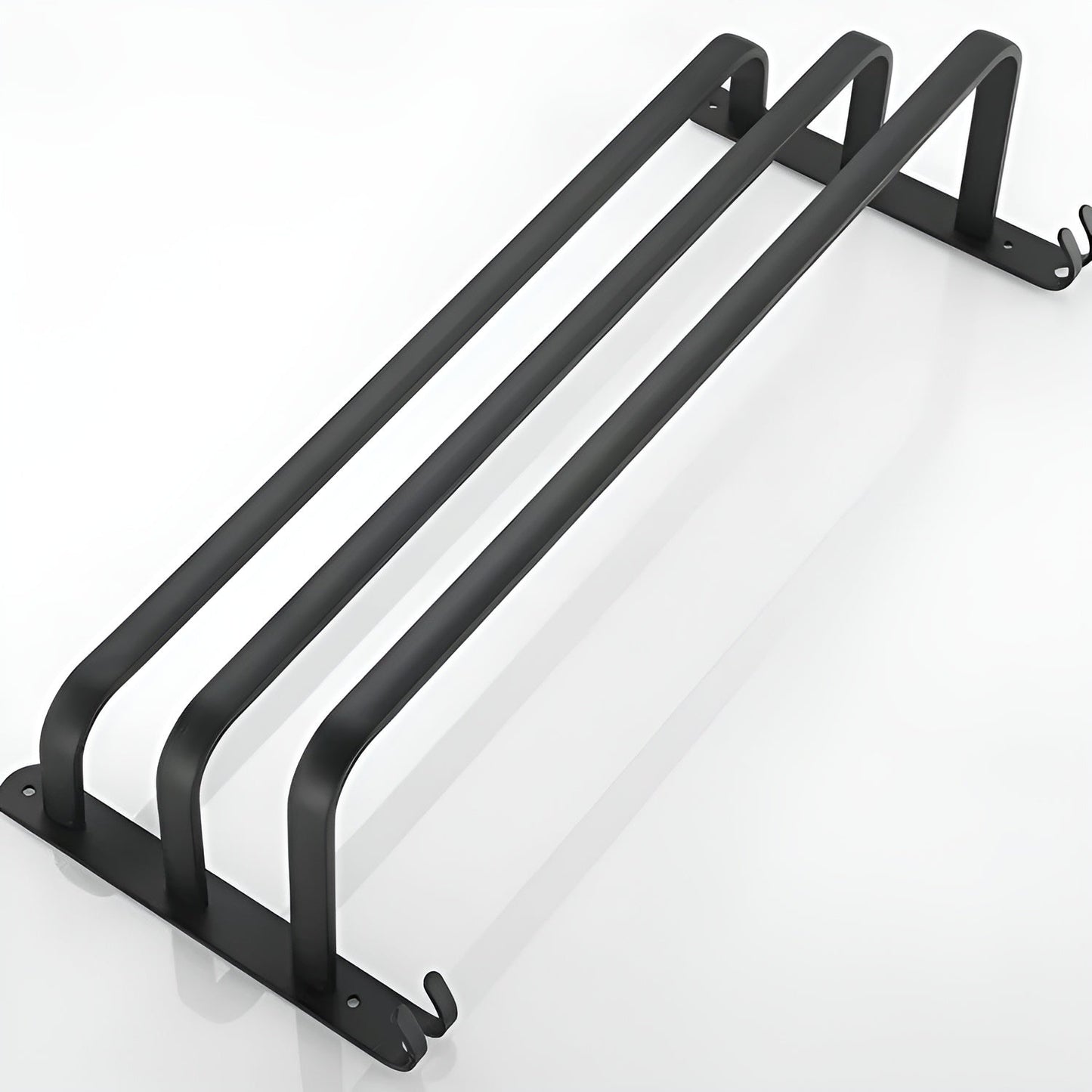 HangEase | 3-Tier Wall-Mounted Towel Organizer - Space-Saving Aluminium Bathroom Storage