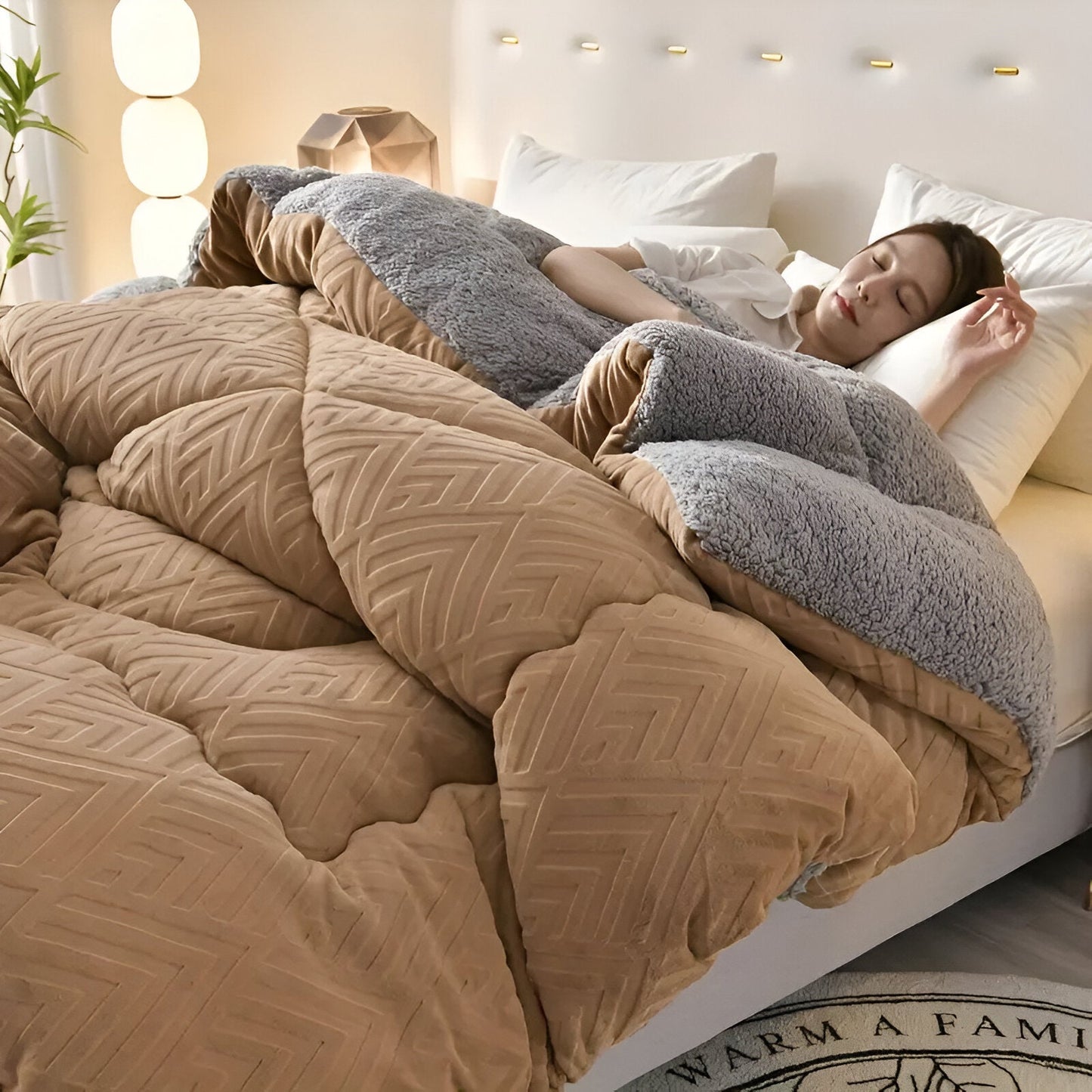 Sylavine - Premium Four Seasons Duvet Cover with Luxurious Plush Texture