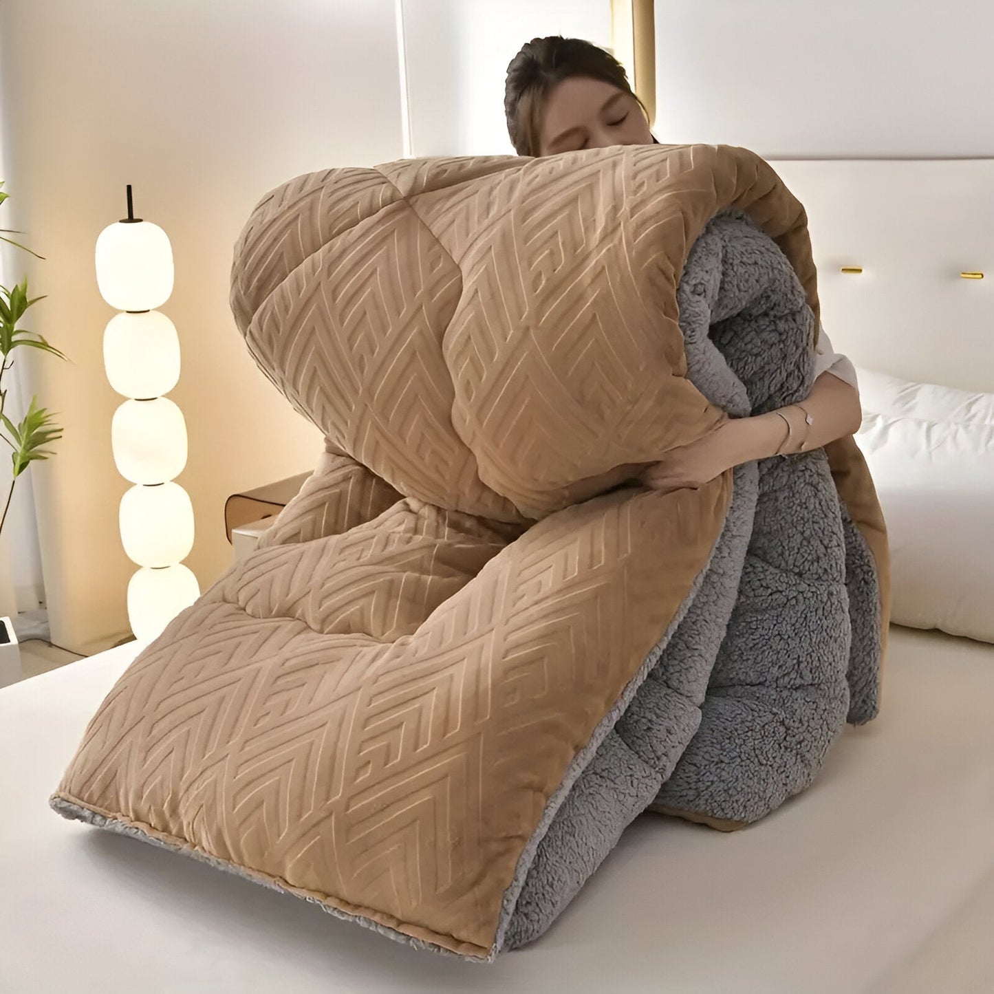 Sylavine - Premium Four Seasons Duvet Cover with Luxurious Plush Texture
