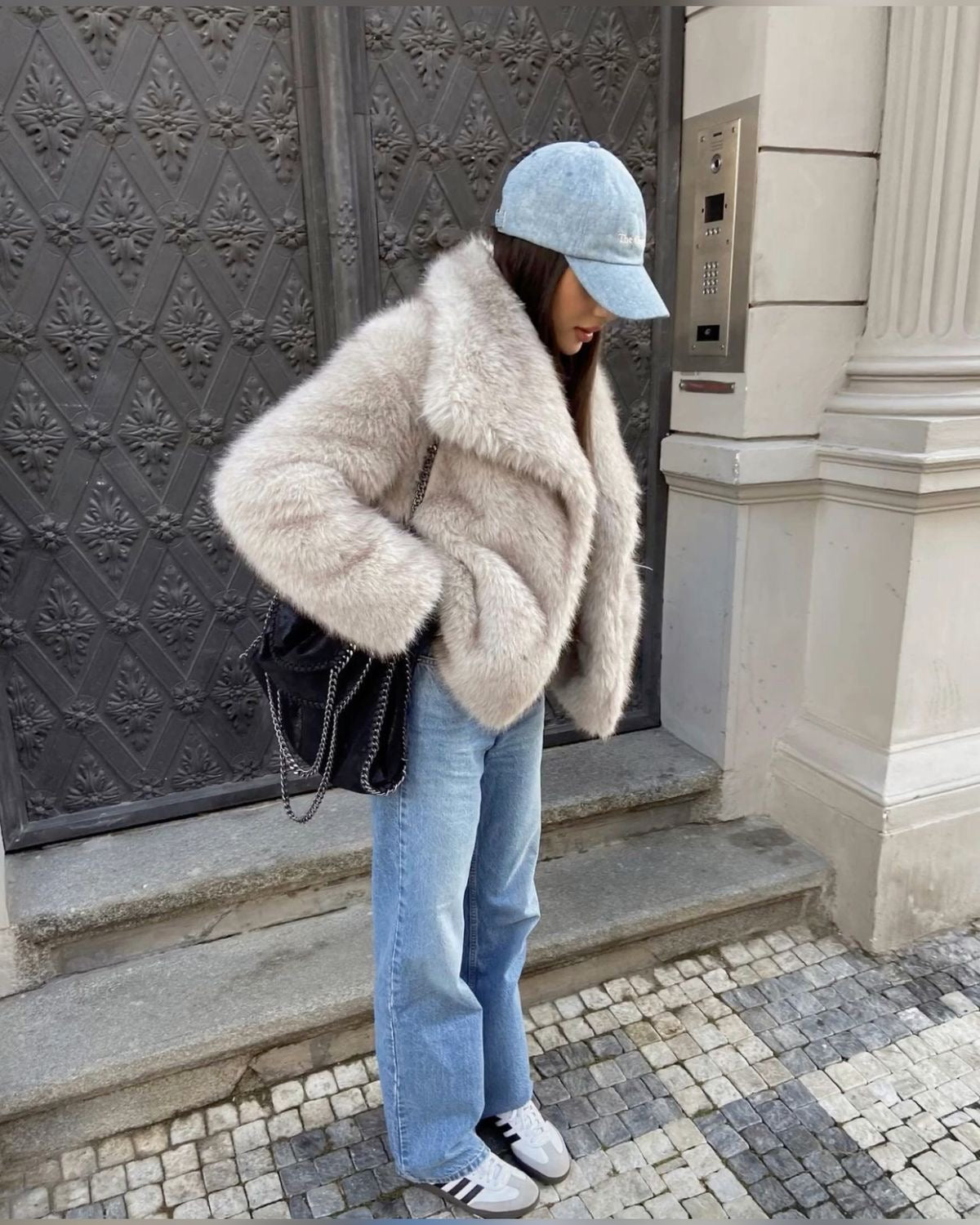 Chic Faux Fur Women's Coat - Sumptuously Soft and Fashionable