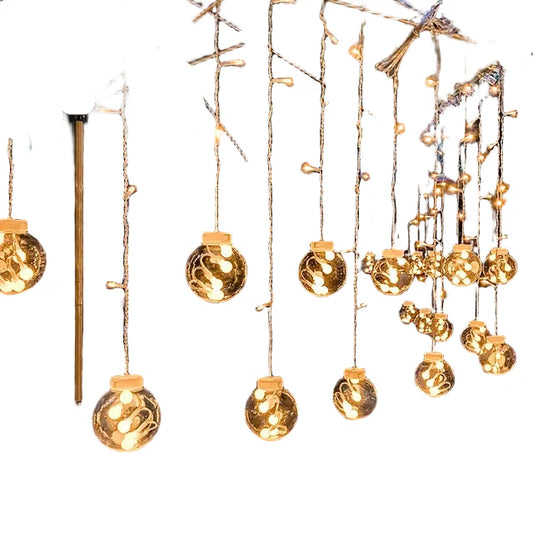 Transform Your Garden into a Enchanted Oasis with Our Waterproof LED Garland.