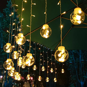 Transform Your Garden into a Enchanted Oasis with Our Waterproof LED Garland.