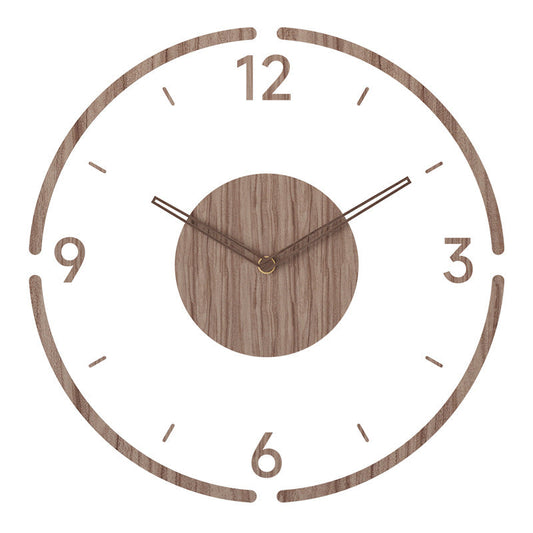 Timeless Scandinavian Style: Wooden Clock