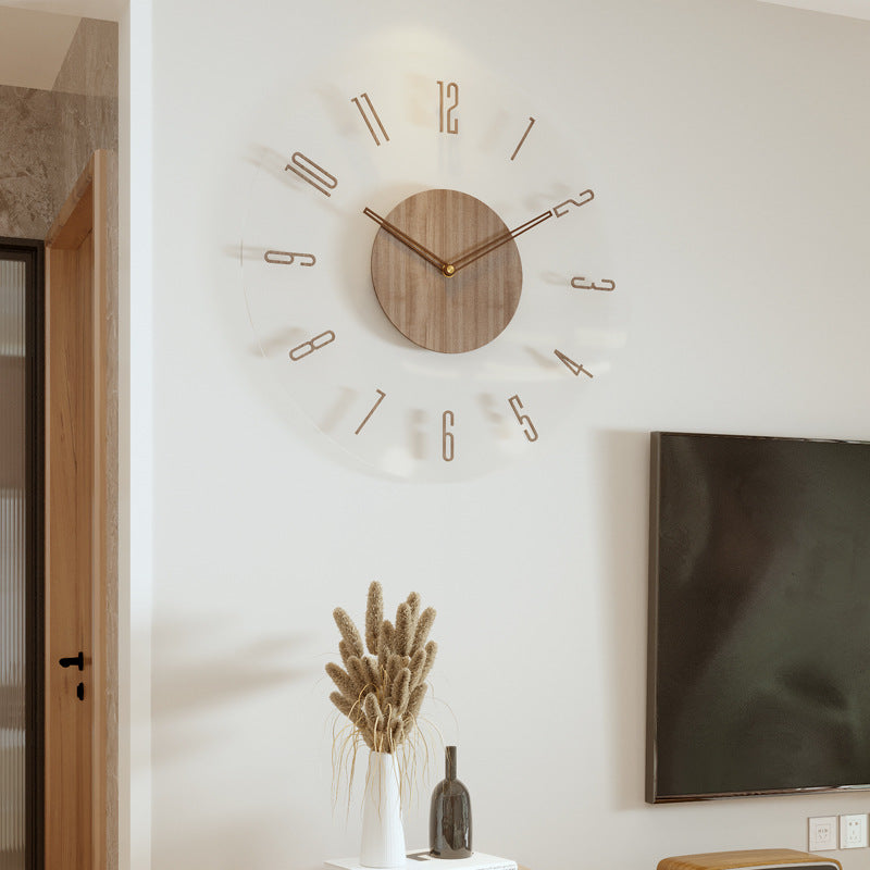 Timeless Scandinavian Style: Wooden Clock