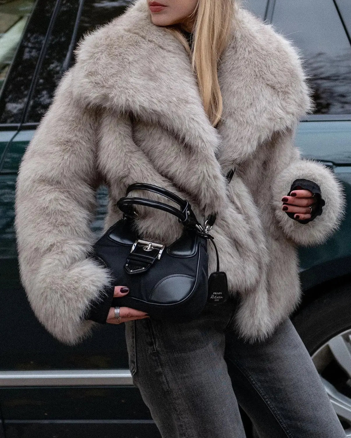 Chic Faux Fur Women's Coat - Sumptuously Soft and Fashionable