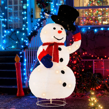 Large LED Snowman Holiday Garden Decoration