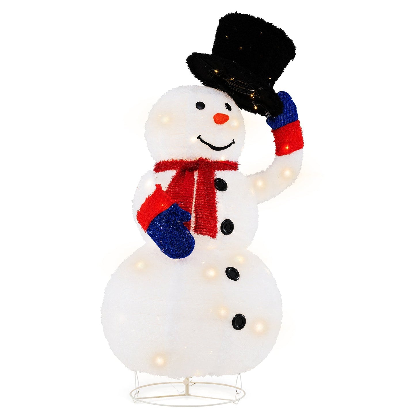 Large LED Snowman Holiday Garden Decoration