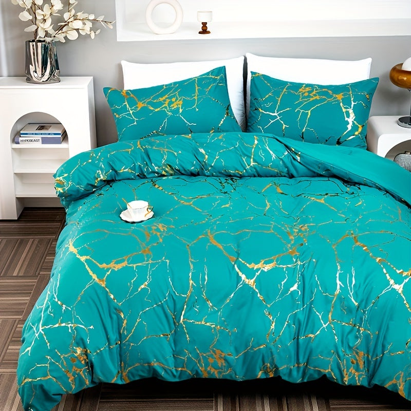 Xavor - Luxurious Marble Duvet Cover for Ultimate Comfort