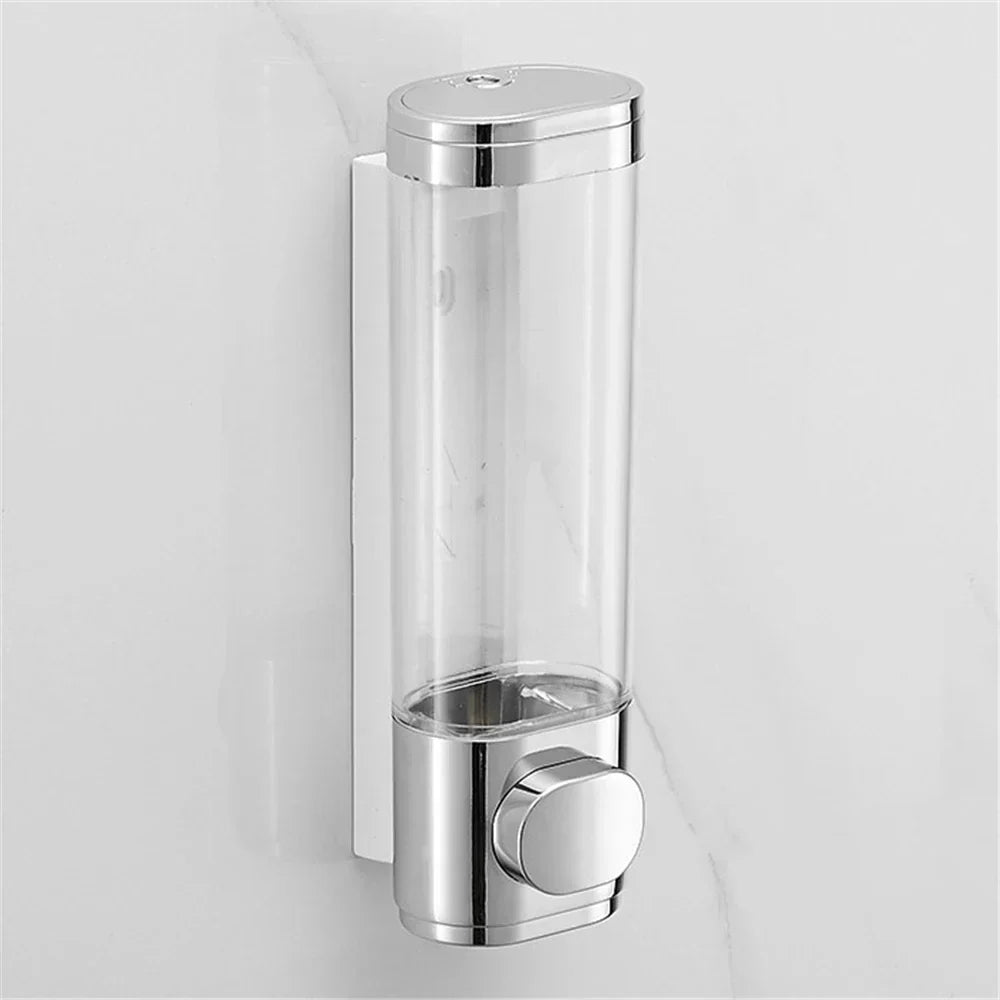 LiquidLuxe | Retro Glass Soap Dispenser - Transparent Vintage Design for Bathroom & Kitchen