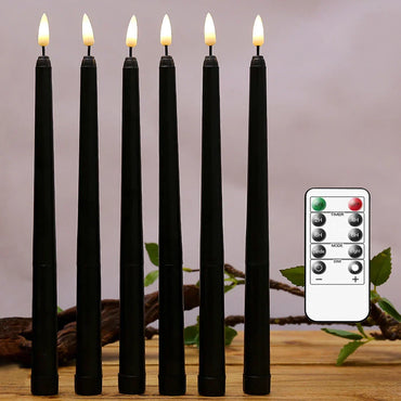 Flame-Effect LED Candles for Spooky Halloween Decor
