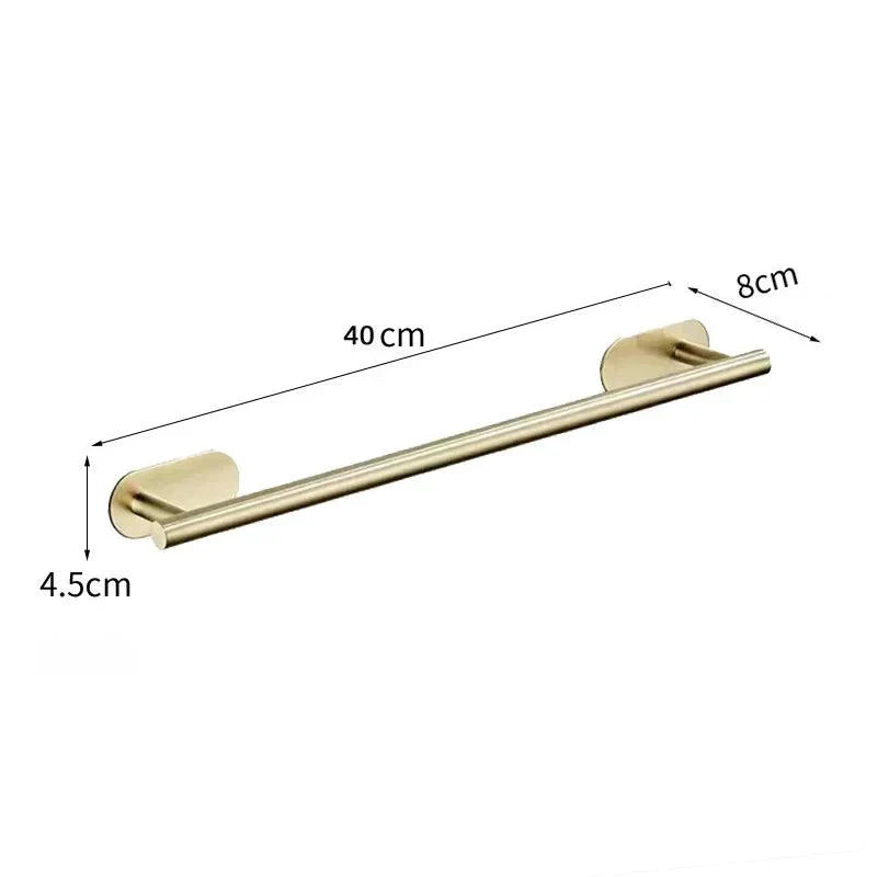 OpulenceGold | Luxurious Gold Bathroom Accessories Collection, Elegant Essentials for Your Bathroom