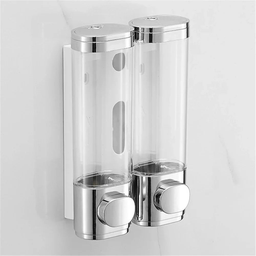 LiquidLuxe | Retro Glass Soap Dispenser - Transparent Vintage Design for Bathroom & Kitchen