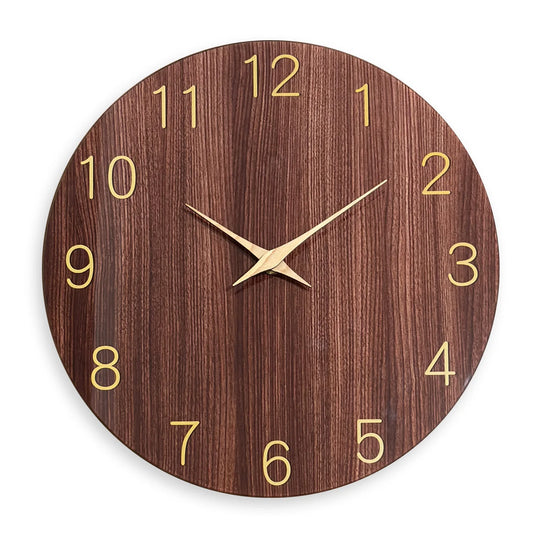 Nature's Elegance: A Serene Wall Clock