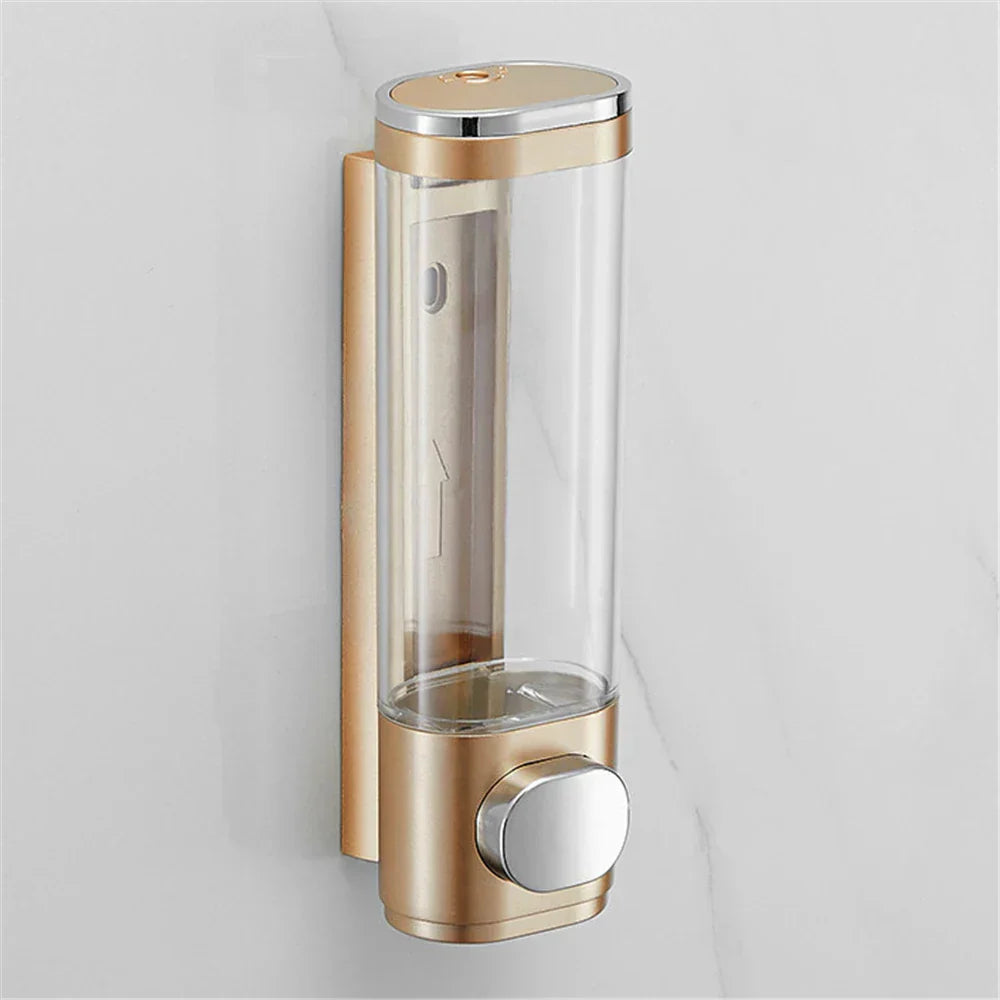 LiquidLuxe | Retro Glass Soap Dispenser - Transparent Vintage Design for Bathroom & Kitchen