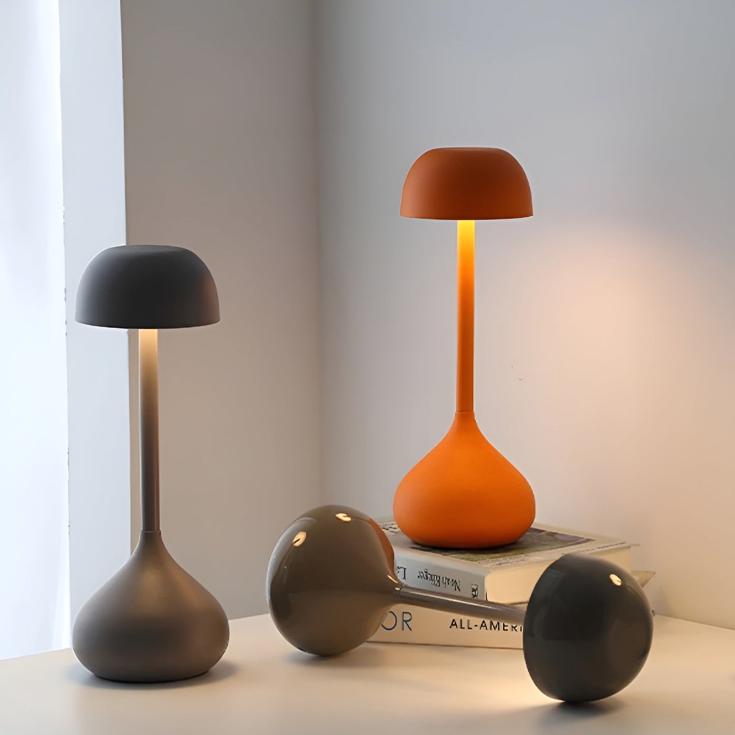 GlowMush Wireless Dimmable Mushroom Lamp