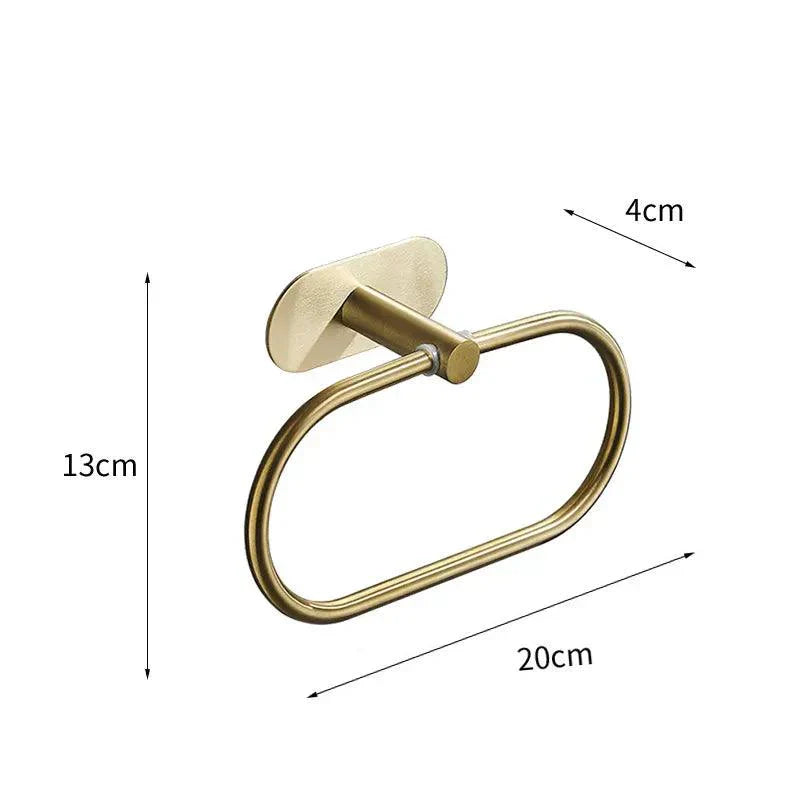 OpulenceGold | Luxurious Gold Bathroom Accessories Collection, Elegant Essentials for Your Bathroom
