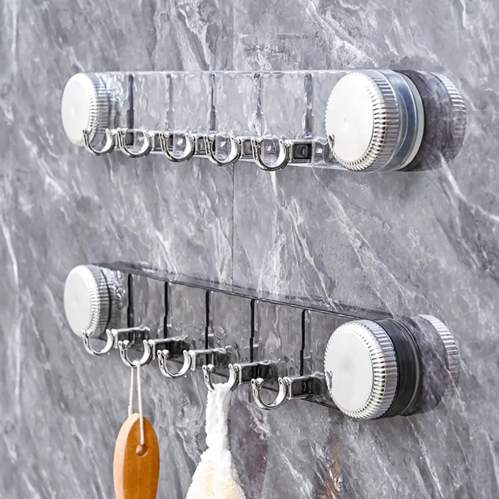 PowerHook | Versatile Tool-Free Rotating Suction Hooks - Strong and Multifunctional