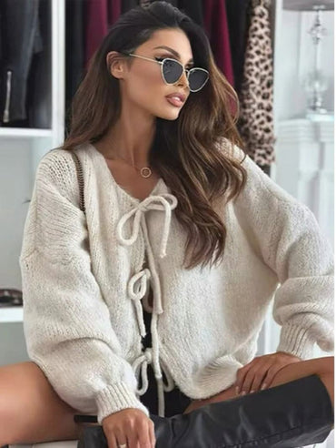 Noa - Playful Waistcoat with Bow Tie Fastening