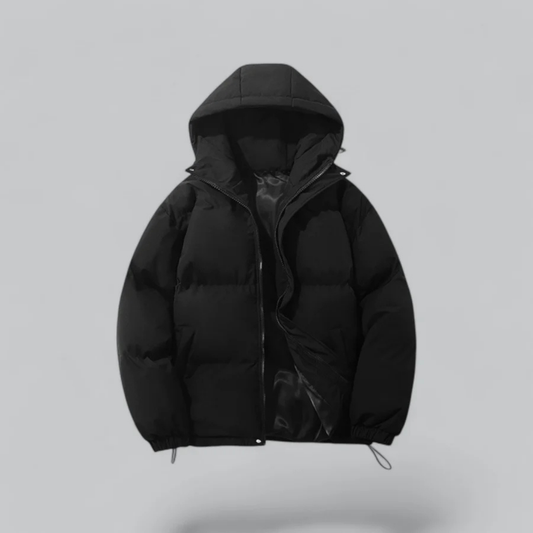 Harper | Insulated Hooded Winter Puffer Jacket for All Genders - Lightweight Design