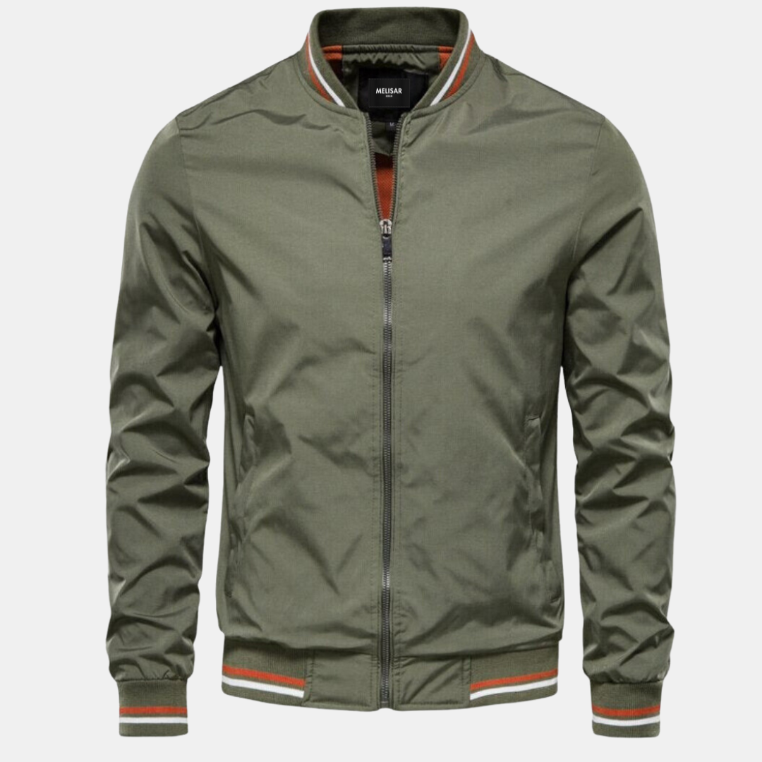 NIVARO - Stylish Men's Bomber Jacket