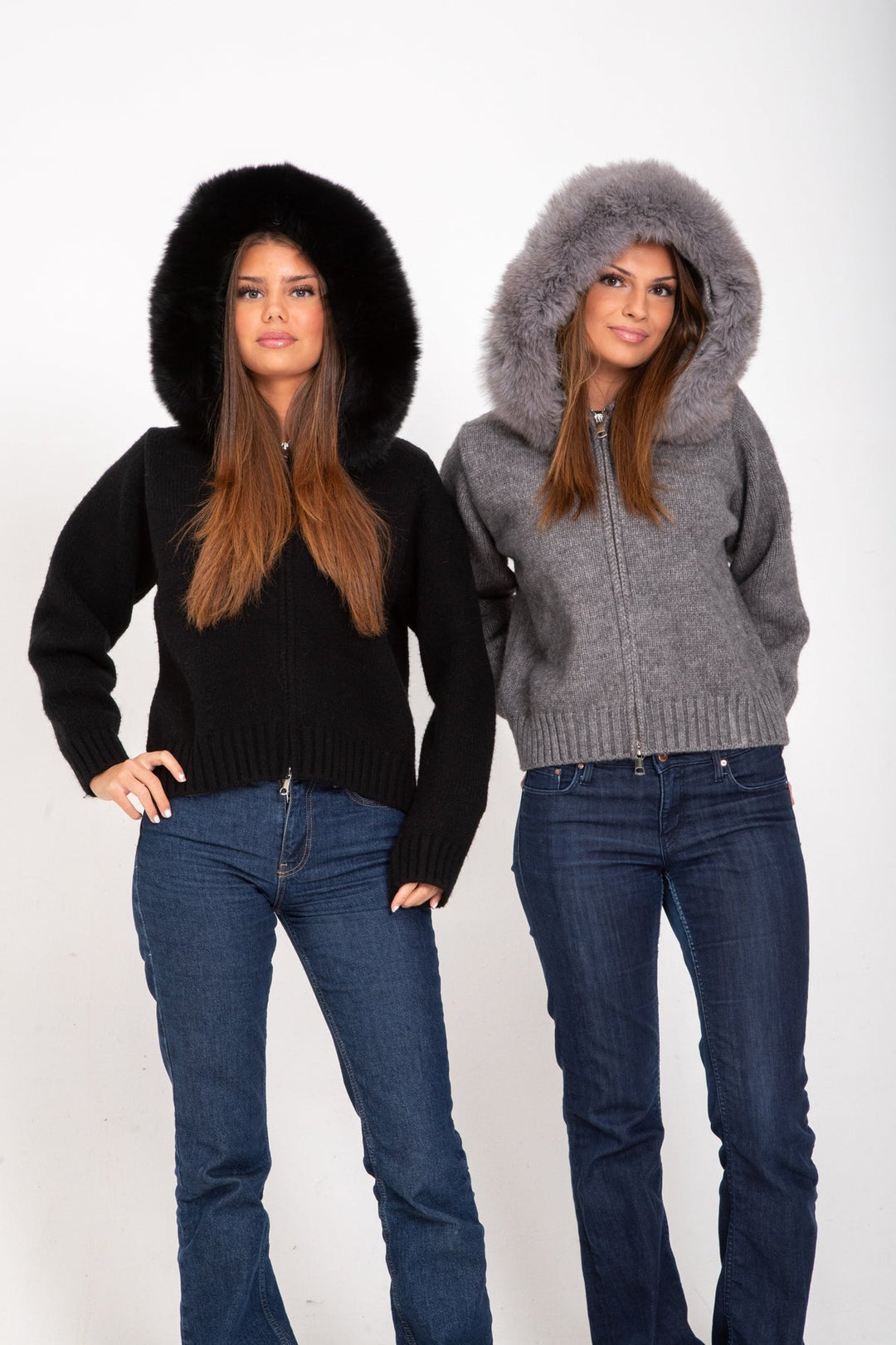 Warm and Stylish Hooded Wool Coat