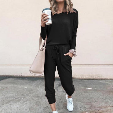 Adel | Women's Soft and Cozy Two-Piece Jogger Set