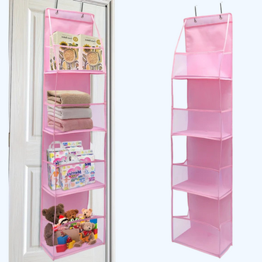 Ventilated Door Organizer Featuring 4 Functional Pockets