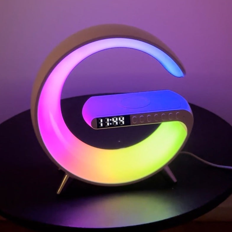 ChargeGlow: Wireless Charging Pad with Integrated Speaker